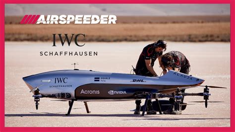 IWC Schaffhausen joins Airspeeder as Time Partner